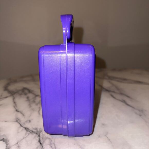 VINTAGE ELMO Lunch Box Plastic Whirley MadeInUSA Plastic 8x6x3" - Picture 2 of 9